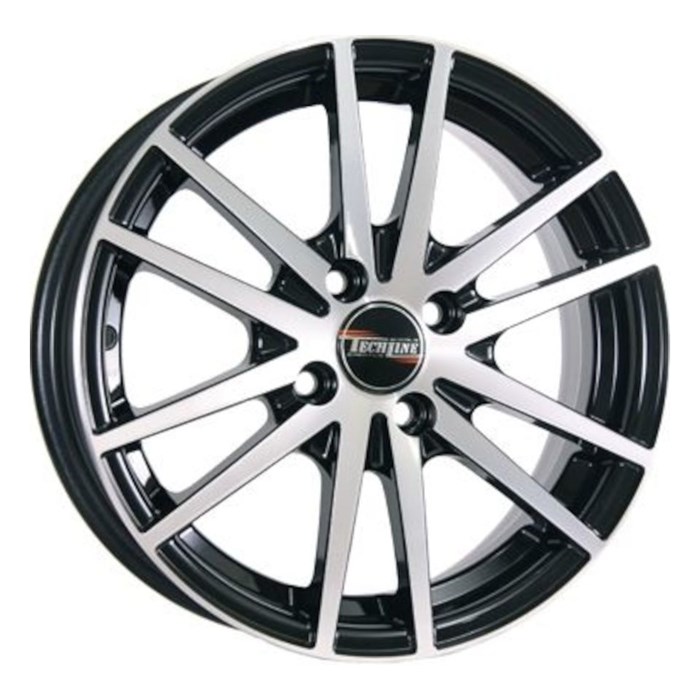 Tech Line  535  6\R15 5*114,3 ET45  d67,1  Алмаз черный  [T535-615-671-5x1143-45BD]  Fb max 500 kg 101107189935 - фото 37954