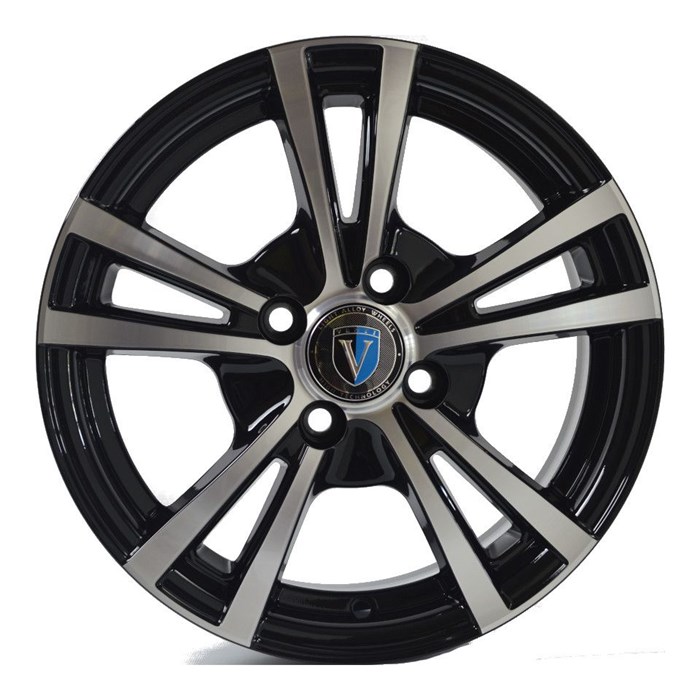 VENTI  1404 V  5,5\R14 4*98 ET35  d58,6  Алмаз черный  [V1404-5514-586-4x98-35BD]  Fb max 400 kg 101107105799 - фото 38000