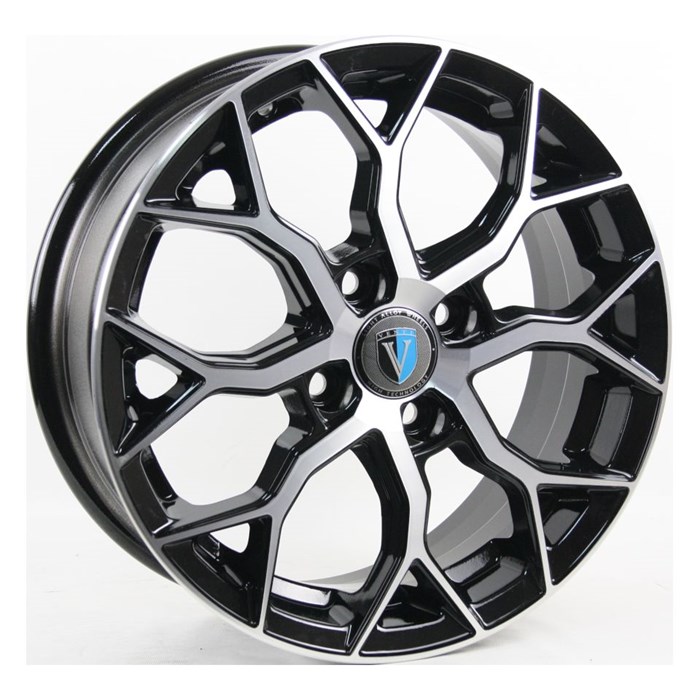 VENTI  1519 V  6\R15 4*100 ET46  d60,1  Алмаз черный  [V1519-615-601-4x100-46BD]  Fb max 500 kg 101107404345 - фото 38003