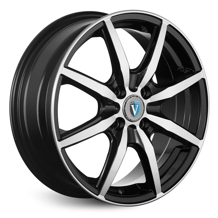 VENTI  1605 V  6\R16 4*100 ET50  d60,1  Алмаз черный  [V1605-616-601-4x100-50BD]  Fb max 500 kg 101107796815 - фото 38007