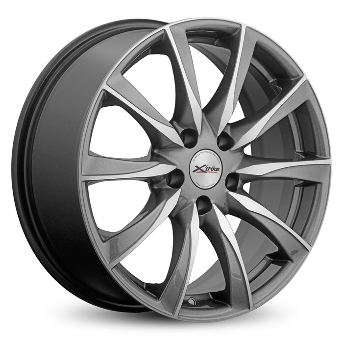 X'trike  X-120М  7\R17 5*108 ET33  d60,1  Алмаз серый  [76775]  Chery Tiggo 4; Tiggo 7 PRO  Fb max 700 kg 97859725436 - фото 38114