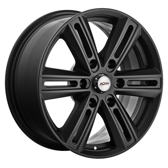 X'trike  X-124  7,5\R17 6*139,7 ET38  d67,1  Черный матовый  [81299]  Fb max 900 kg 106914671619 - фото 38127