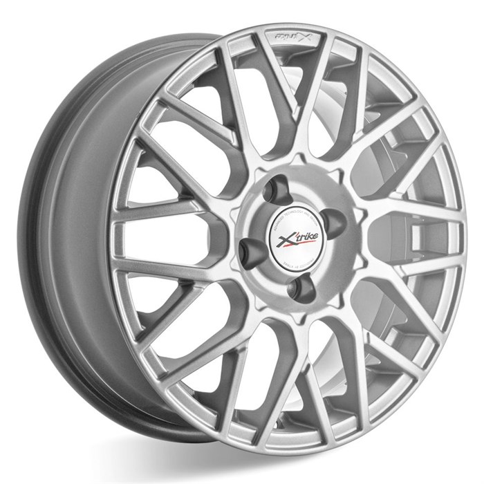 X'trike  X-132  6\R15 5*100 ET38  d57,1  Серебро  [78170]  Fb max 480 kg 101726615723 - фото 38178