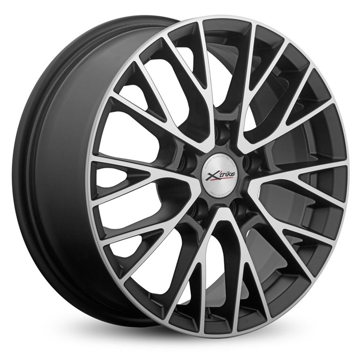 X'trike  X-135  6,5\R16 5*114,3 ET35  d67,1  Алмаз черный матовый  [81055]  Fb max 625 kg 106914875069 - фото 38198