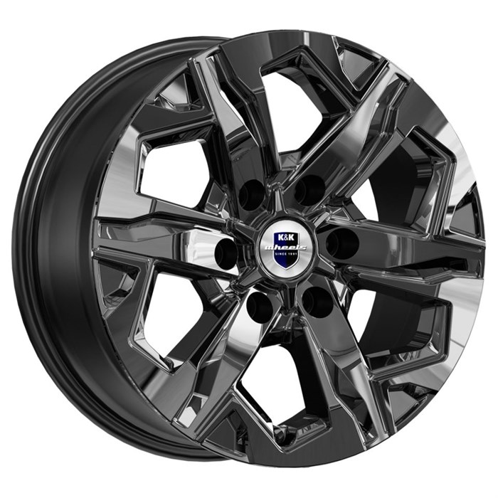 КиК  Тейт (КС1050)  7,5\R17 6*139,7 ET36  d100,1  Черный  [82188]  Fb max 925 kg 112407948321 - фото 38276