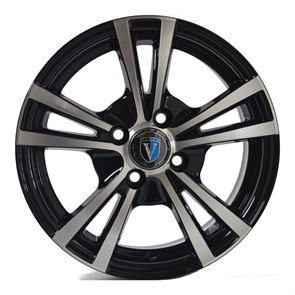 VENTI  1404 V  5,5\R14 4*98 ET35  d58,6  Алмаз черный  [V1404-5514-586-4x98-35BD]  Fb max 400 kg 101107105799