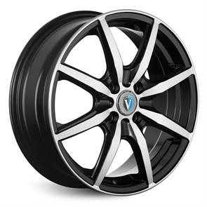 VENTI  1605 V  6\R16 4*100 ET49  d54,1  Алмаз черный  [V1605-616-541-4x100-49BD]  Fb max 500 kg 101107794135