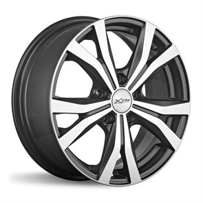 X'trike  X-119  6,5\R16 5*114,3 ET45  d67,1  Алмаз черный матовый  [80989]  Fb max 650 kg 106914588599