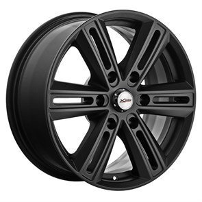 X'trike  X-124  7,5\R17 6*139,7 ET38  d67,1  Черный матовый  [81299]  Fb max 900 kg 106914671619