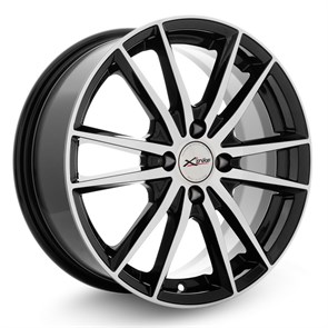 X'trike  X-129  6,5\R16 4*100 ET48  d60,1  Алмаз черный  [74334]  Fb max 540 kg 87592938529